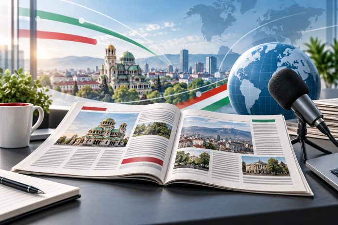 Original editorial illustration created for "Bulgaria SEGA"