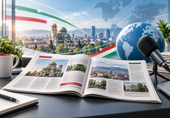 Original editorial illustration created for "Bulgaria SEGA"
