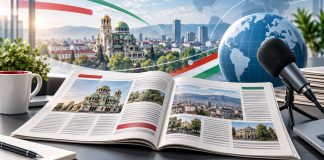 Original editorial illustration created for "Bulgaria SEGA"